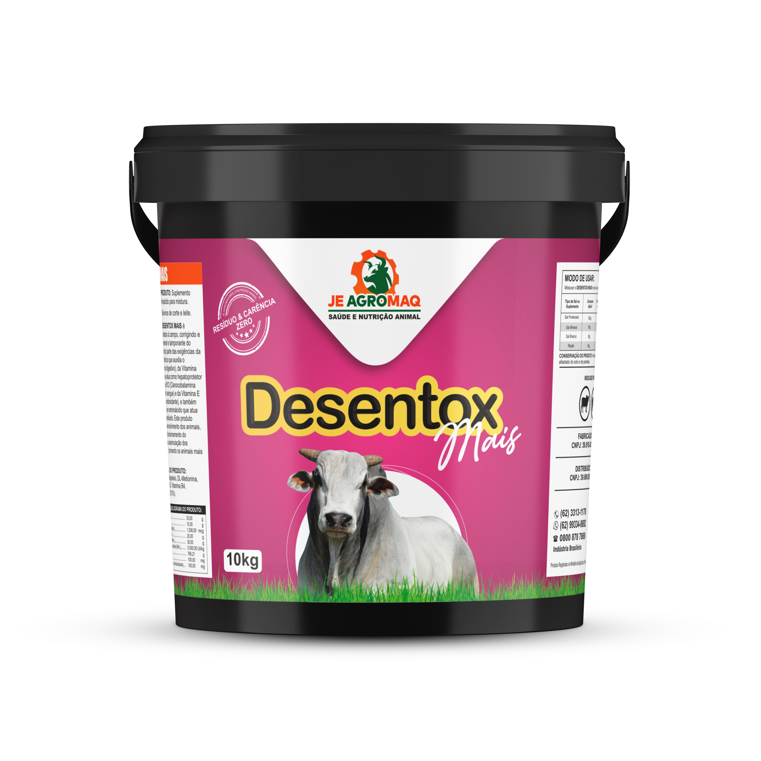 DESENTOX MAIS 10 KG - ANTITÓXICO