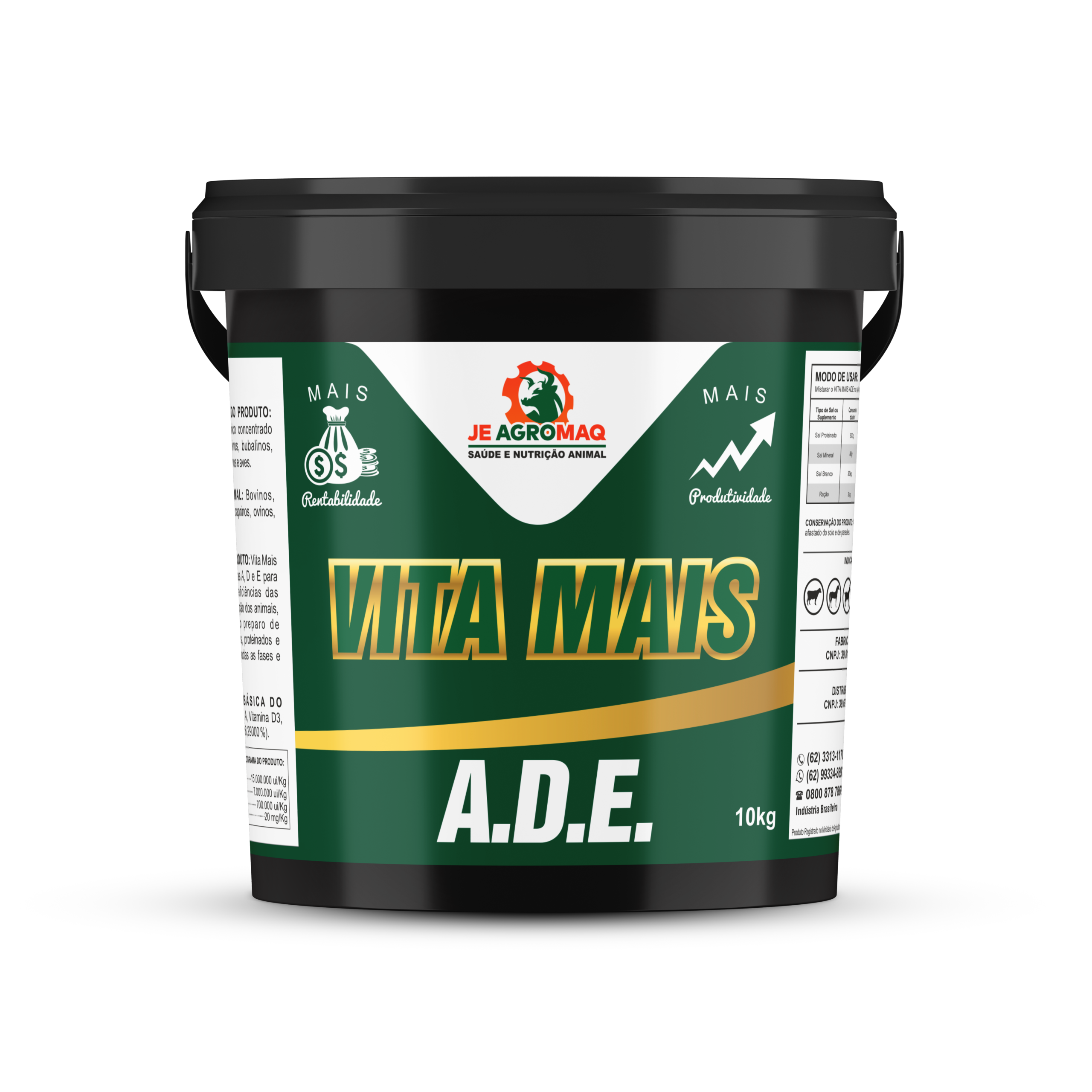 VITA MAIS A.D.E. 10 KG - COMPLEXO VITAMÍNICO